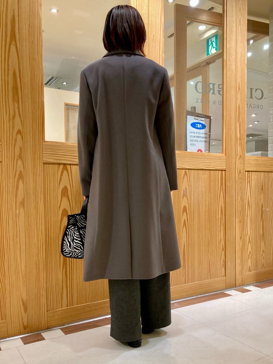 ゆうさんの「UNTITLED｜【スタイリッシュ／オンオフ兼用】ウールチェスターコート」を使ったコーディネート