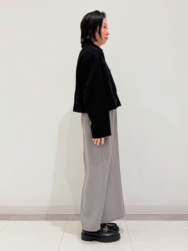 MIYAKAWAさんの「DRESSTERIOR｜◆エンブレムショートブルゾン」を使ったコーディネート