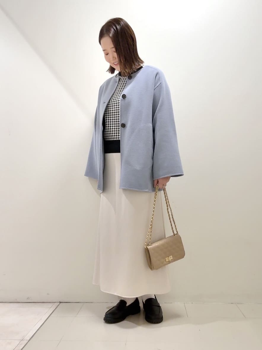 YUIさんの「UNTITLED｜【ミディ丈/軽やか】セミラグランリバー コート」を使ったコーディネート