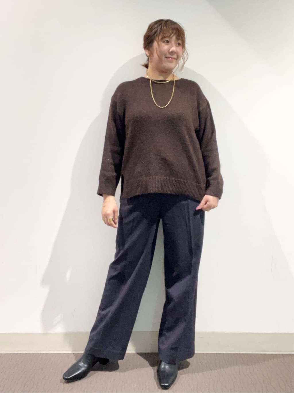 のん.Yさんの「OPAQUE.CLIP｜カシミヤブレンドウールミドルピーコート」を使ったコーディネート