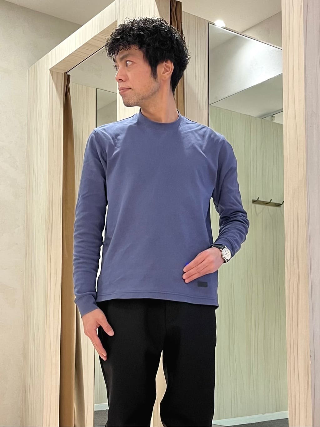 URAさんの「TAKEO KIKUCHI｜ストレッチ テーラードＴシャツ」を使ったコーディネート