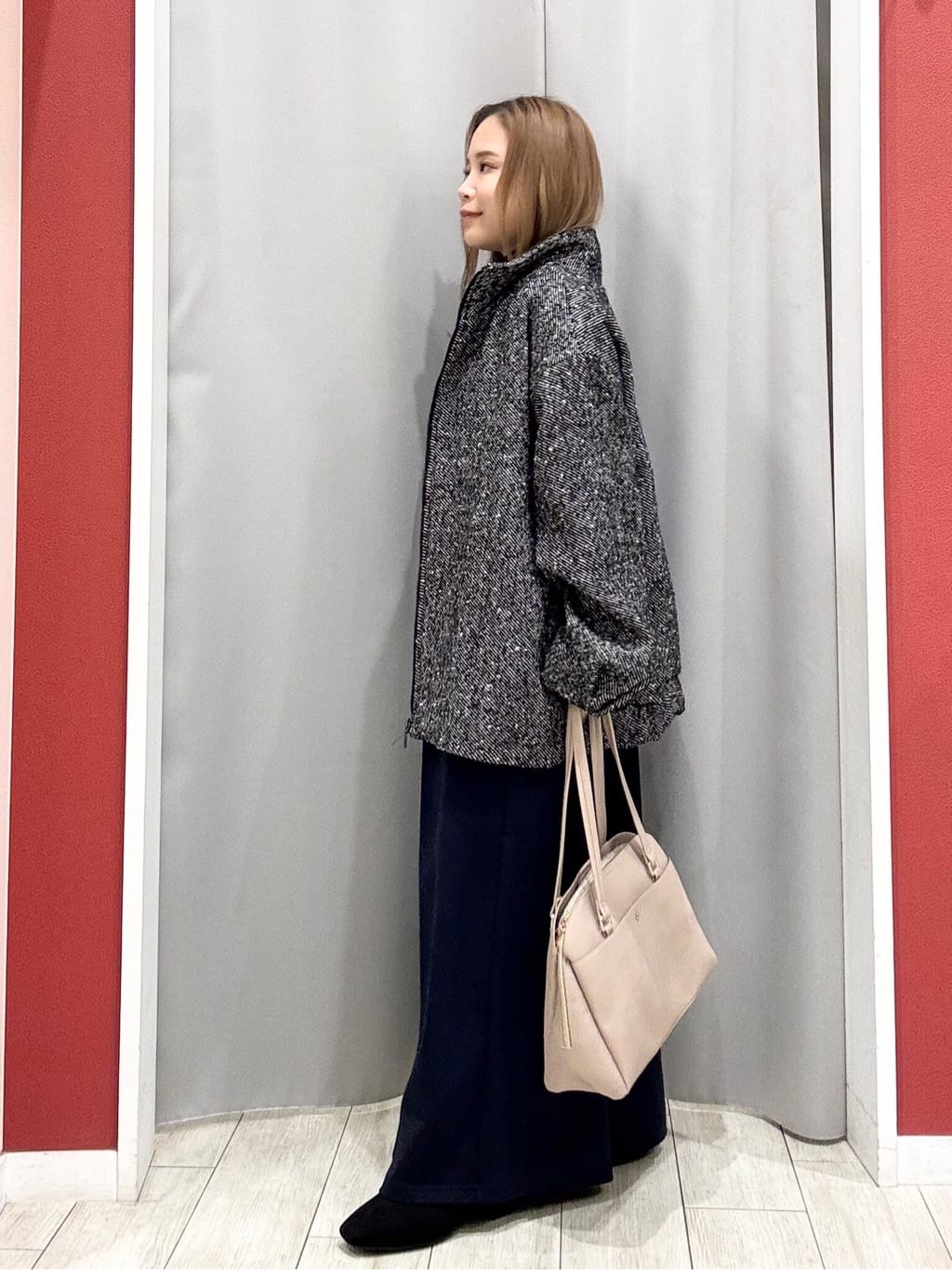shioさんの「SHOO･LA･RUE｜【洗濯機可/S-LL】体型カバーにも ガウチョパンツ」を使ったコーディネート