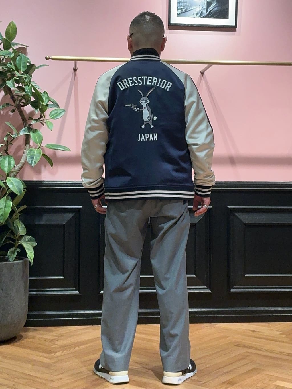 torigoeさんの「DRESSTERIOR｜【MonoMax4月号掲載】ピストルラビット スカジャン」を使ったコーディネート