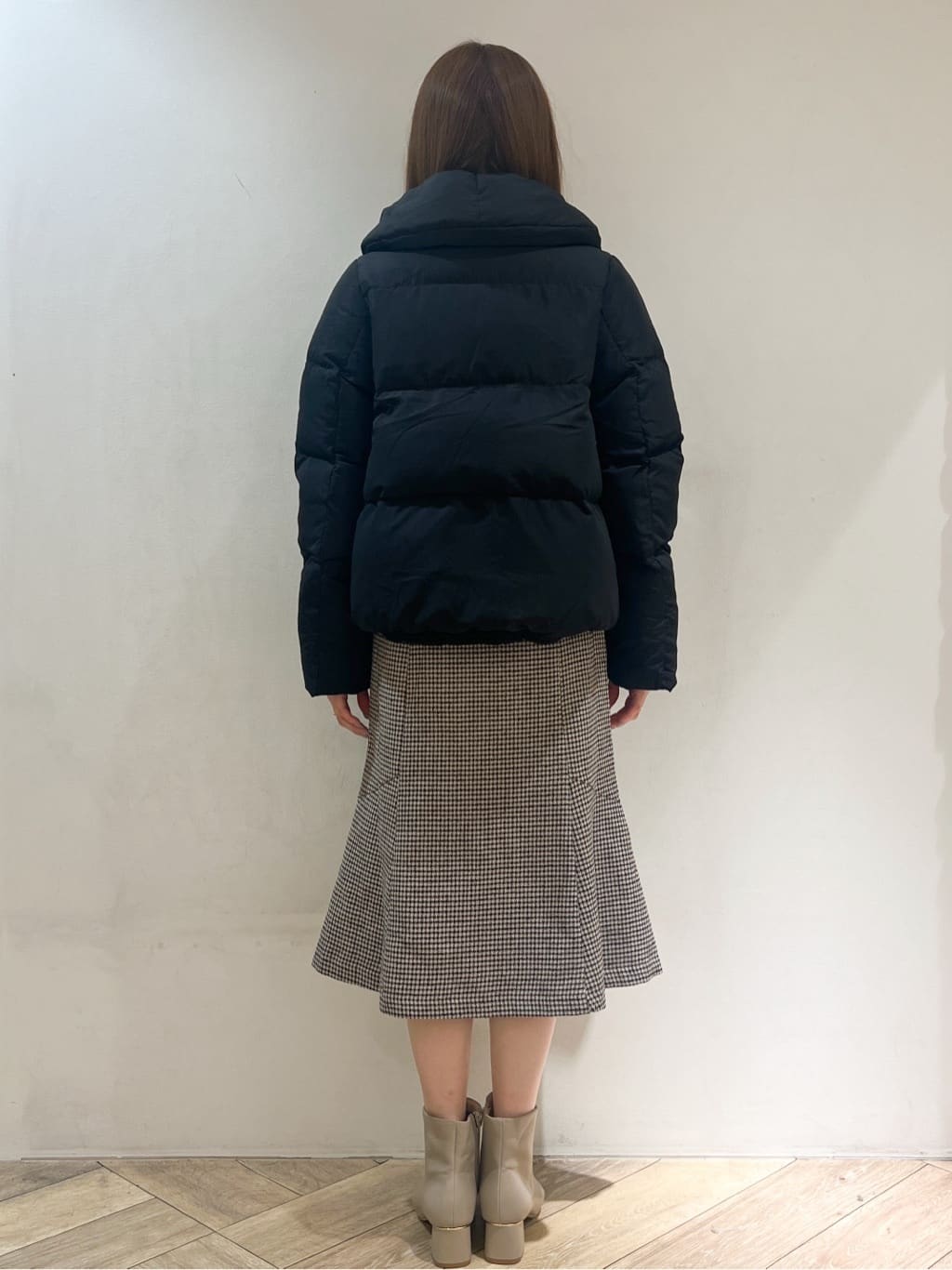 nanaさんの「index｜KAWADAダウンショートコート【撥水／洗濯機OK／静電気防止裏地】《XS～LL》」を使ったコーディネート