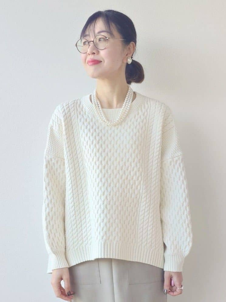 MUTSUKOさんの「UNTITLED｜【ストレッチ性/洗える】アウトポケット ナロースカート」を使ったコーディネート