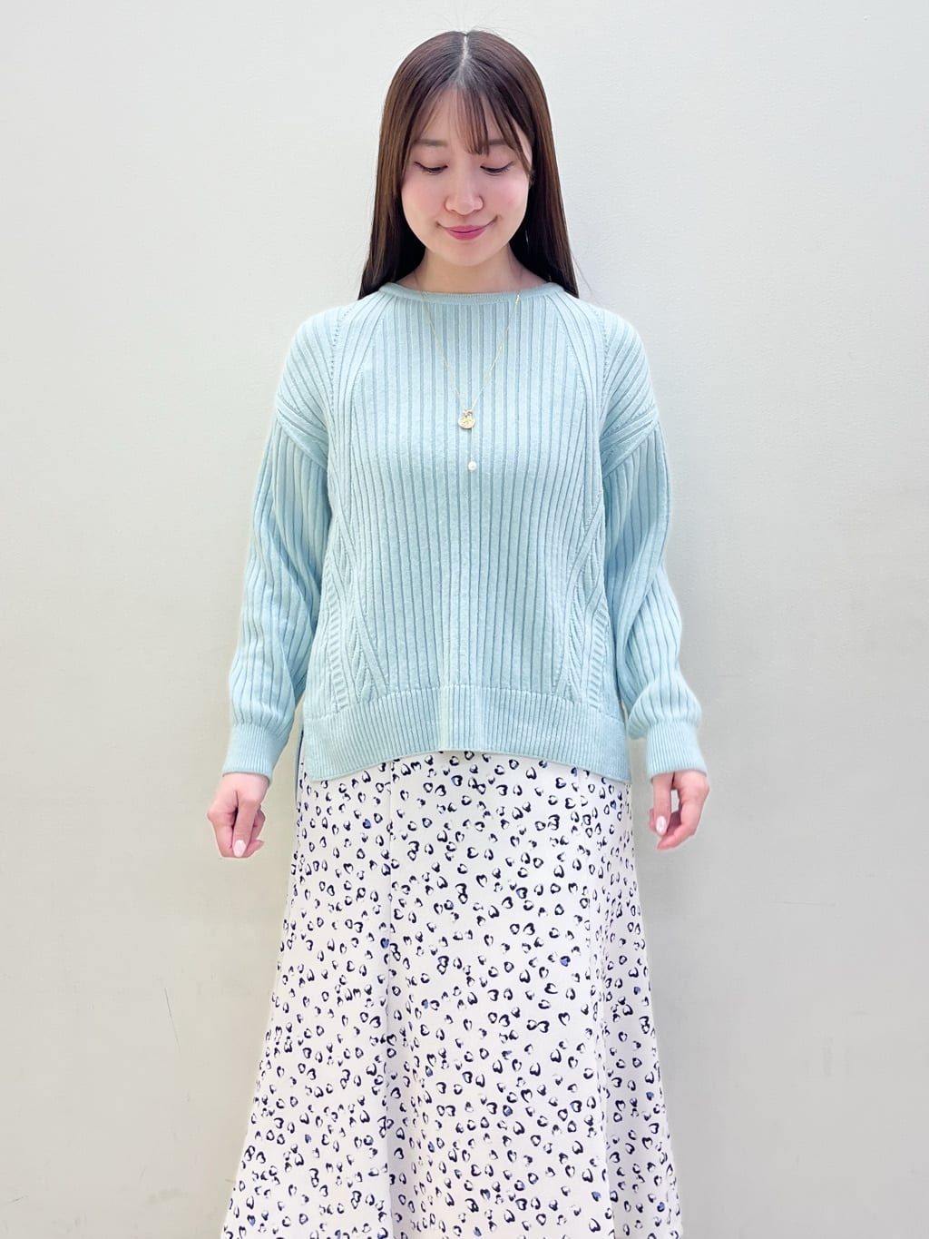 mikikoさんの「Reflect｜【ゆったり着られる◎】ワイドリブニットプルオーバー」を使ったコーディネート