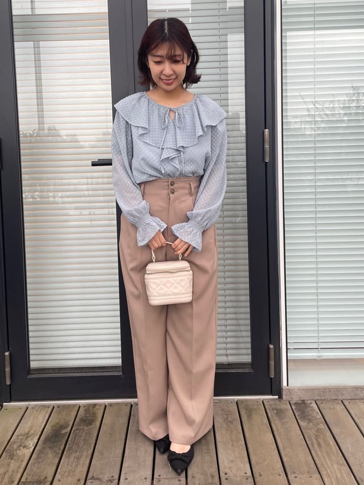 abeさんの「Couture brooch｜ダブルリボンパンプス」を使ったコーディネート