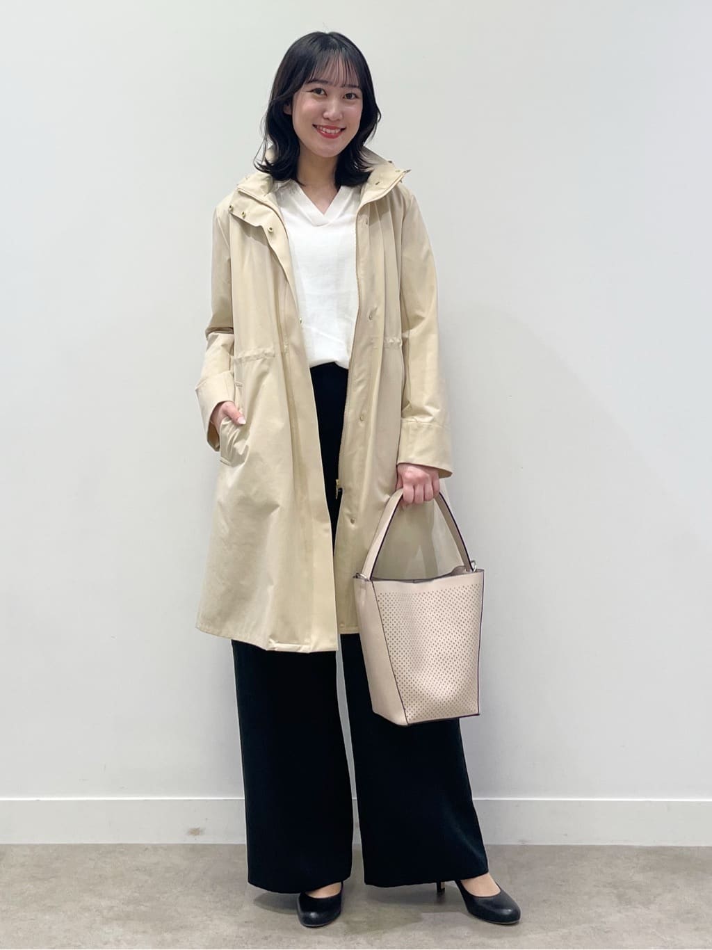 yukariさんの「Reflect｜【中綿ライナー付き】ライナー付きフーデッドロングコート」を使ったコーディネート