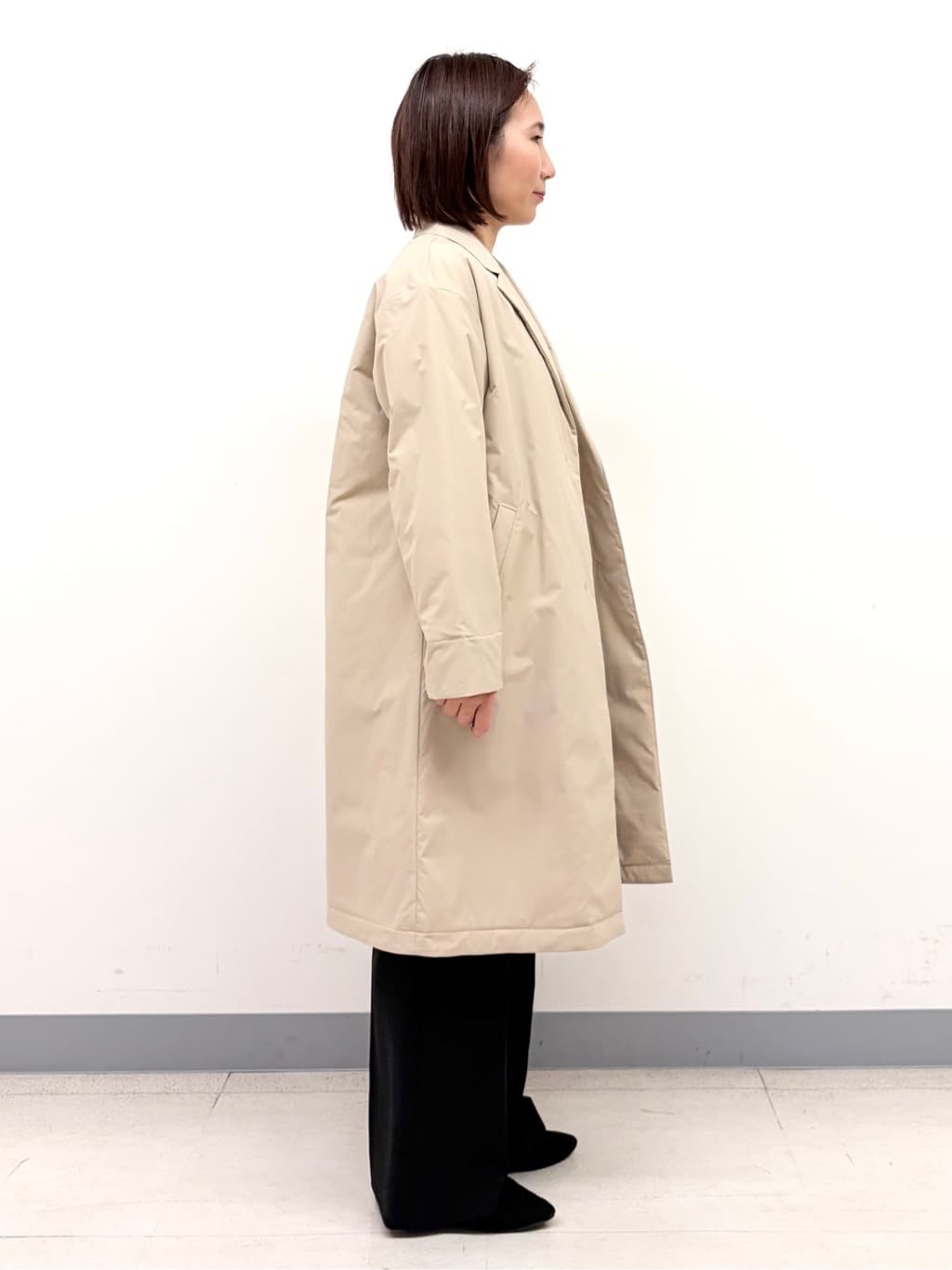 YUKARIさんの「INDIVI｜【花粉付着防止／撥水／UVケア】名品トレンチコート」を使ったコーディネート