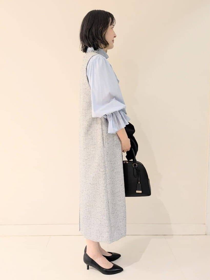 サオリさんの「UNTITLED｜◆【Made In Japan】シルクコサージュ」を使ったコーディネート