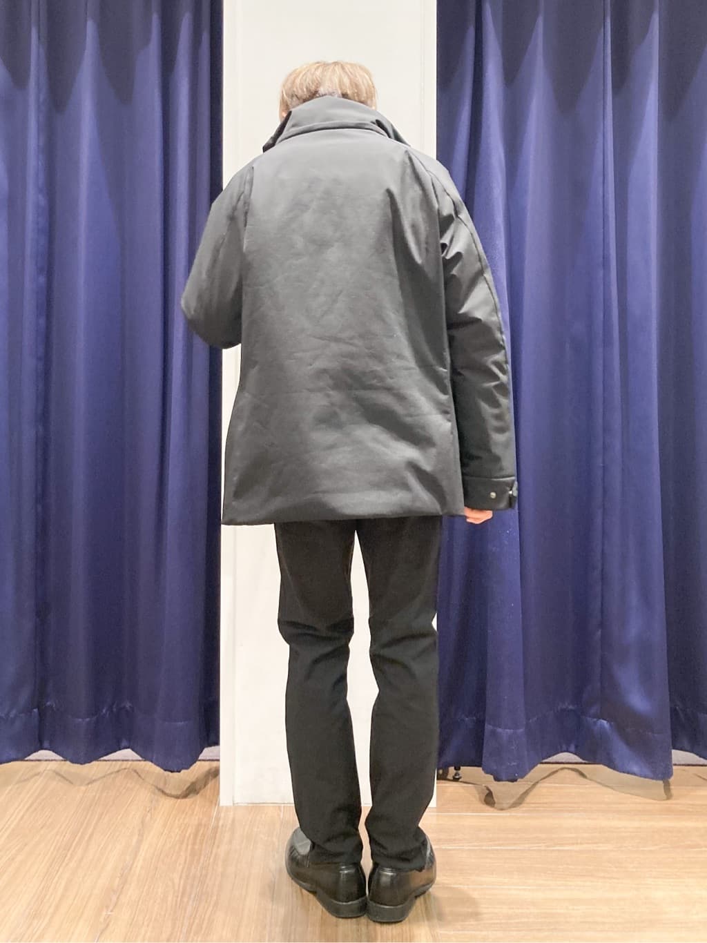 つーじーさんの「THE SHOP TK｜【軽くて、暖かい】SORONA／ソロナ 中綿ブルゾン 防風/軽量/洗濯機OK/フード脱着可」を使ったコーディネート