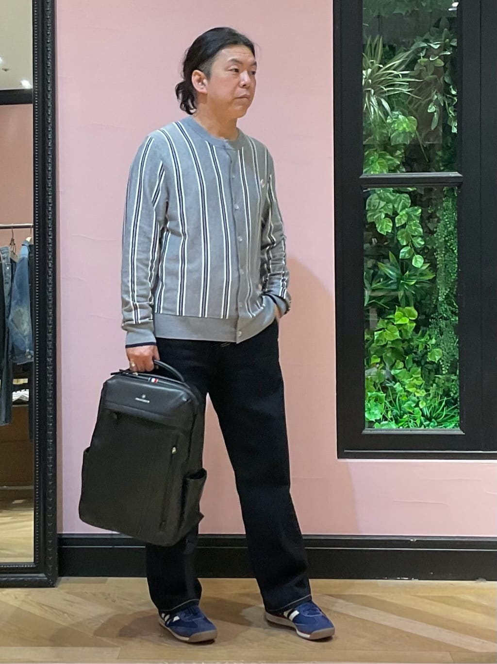 Nagaseさんの「DRESSTERIOR｜【セットアップ可】CONEデニム ワイドパンツ」を使ったコーディネート