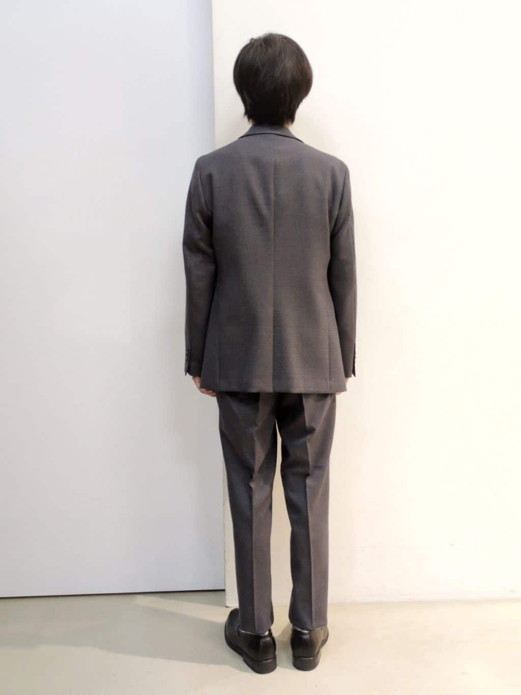 takeさんの「THE SHOP TK｜【セットアップ可/防シワ/洗濯機OK】AVANT WOOLYグレンチェックジャケット」を使ったコーディネート