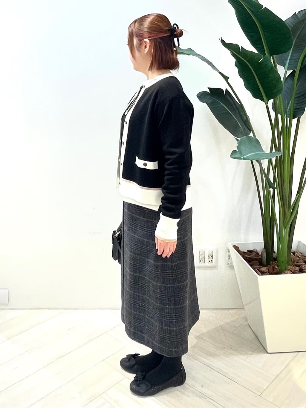 Tomoさんの「UNTITLED｜【着回しが効く／オンオフアウター】ウールショートコート」を使ったコーディネート