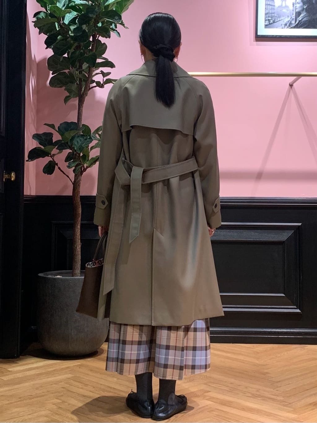 SAKAIさんの「DRESSTERIOR｜◆ソフトレザーバレエシューズ」を使ったコーディネート