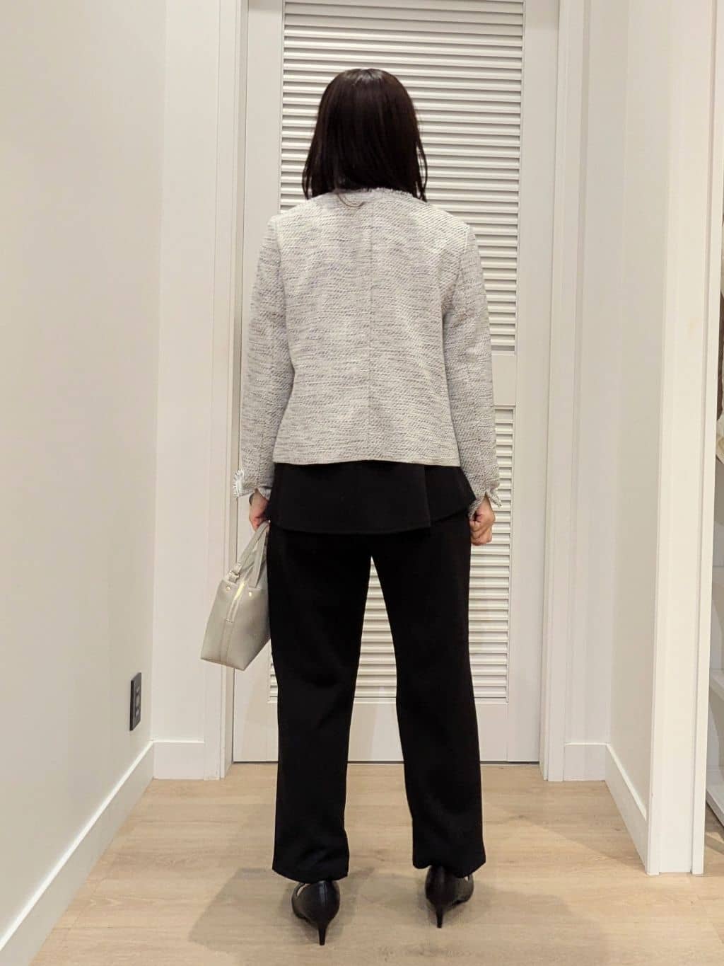 enさんの「Dessin｜【入卒/セレモニー/セットアップ可能】カットジョーゼット2WAYトップス」を使ったコーディネート