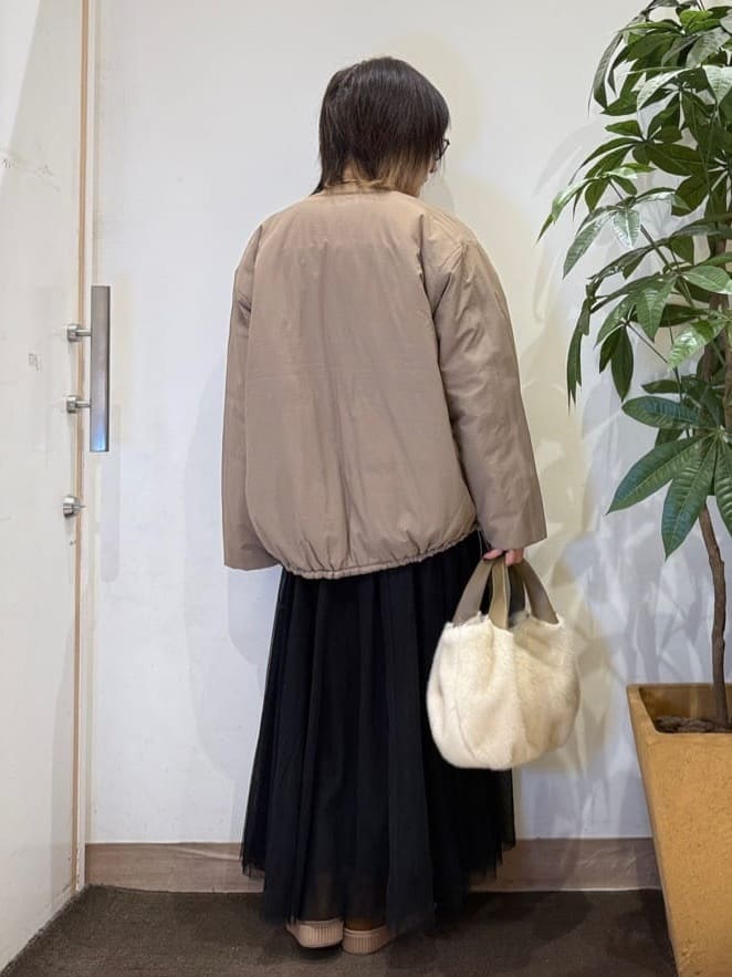 misakiさんの「SHOO･LA･RUE｜【洗濯機可】セレモニーからデイリーまで ふんわり軽やか チュールギャザースカート」を使ったコーディネート
