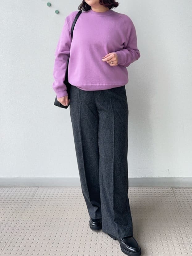 Asamiさんの「DRESSTERIOR｜【洗える/7色展開】ウォッシャブルコットンカシミヤニット」を使ったコーディネート