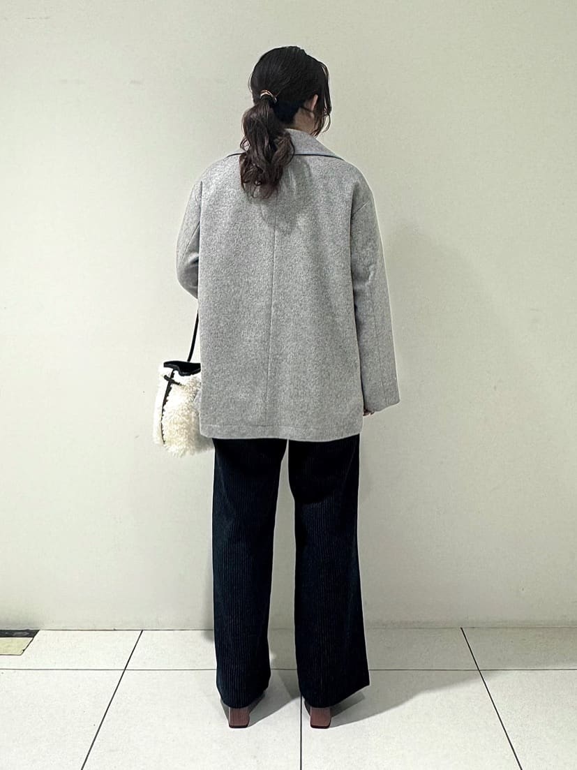 そんさんの「INDIVI｜【冬ニット人気NO．1！／カシミヤ混】ミドルゲージハイネックニット」を使ったコーディネート