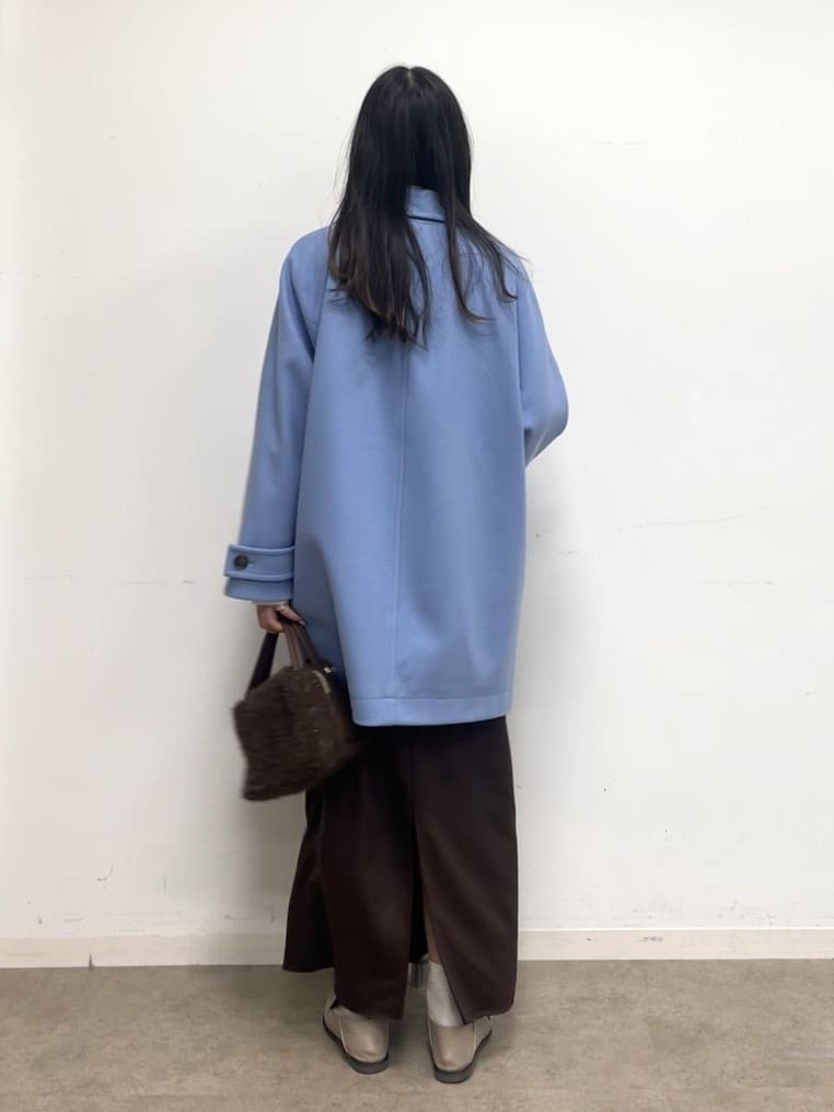 cotaniさんの「SHOO･LA･RUE｜【洗濯機可】やわらかレザー調ナロースカート」を使ったコーディネート