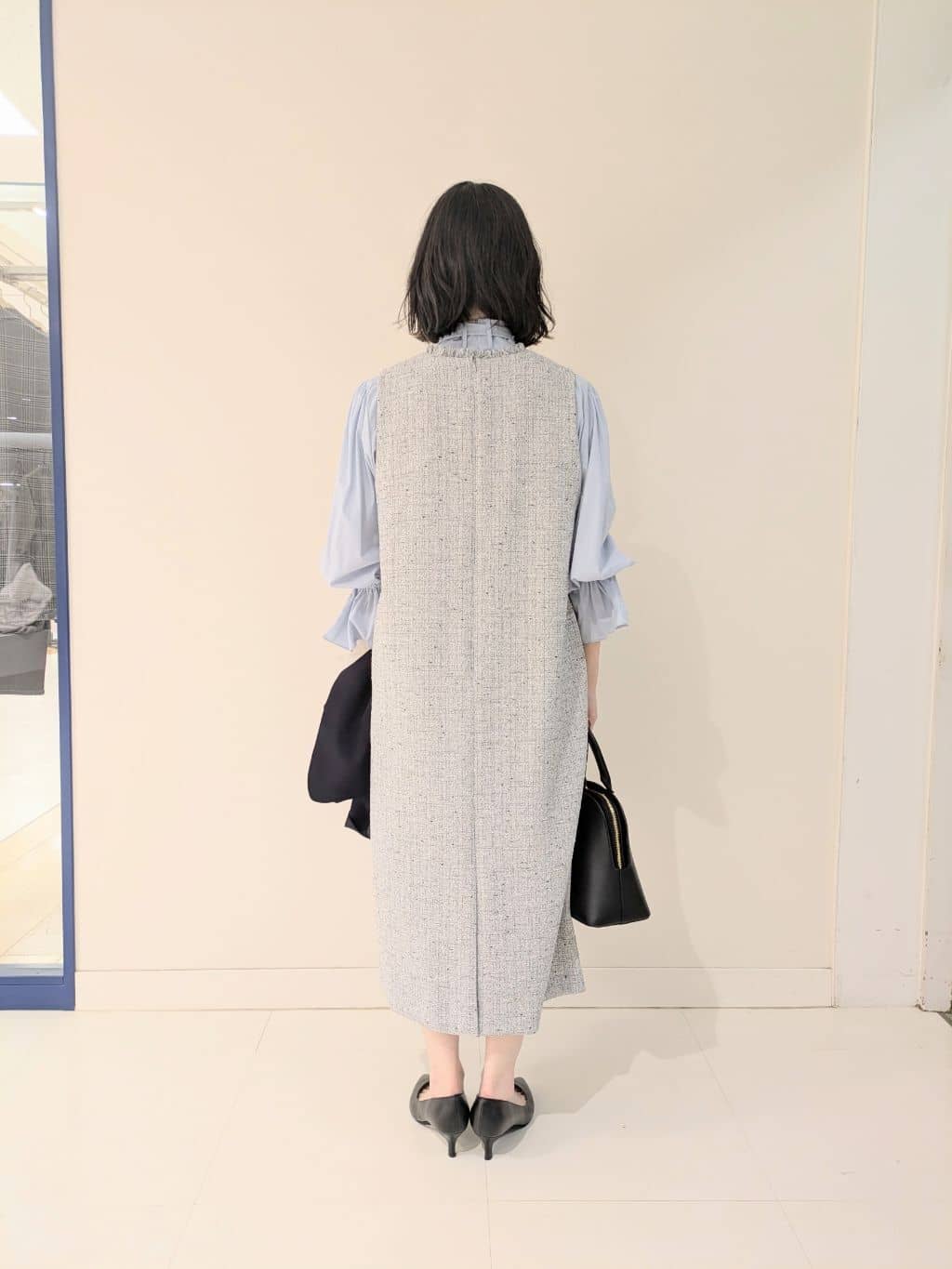 サオリさんの「UNTITLED｜◆【セレモニー/華やか】2WAYボウタイブラウス」を使ったコーディネート