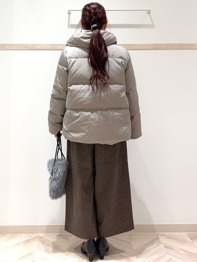 nanaさんの「SHOO･LA･RUE｜【S-LL/洗濯機可】さりげないラメが上品　クルーネックニット」を使ったコーディネート