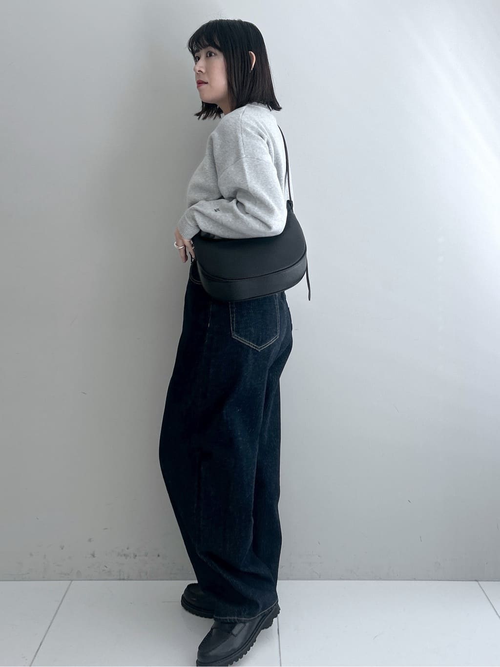 Hirokaさんの「Dessin｜【洗える】ワイドカーブシルエット12OZデニム」を使ったコーディネート