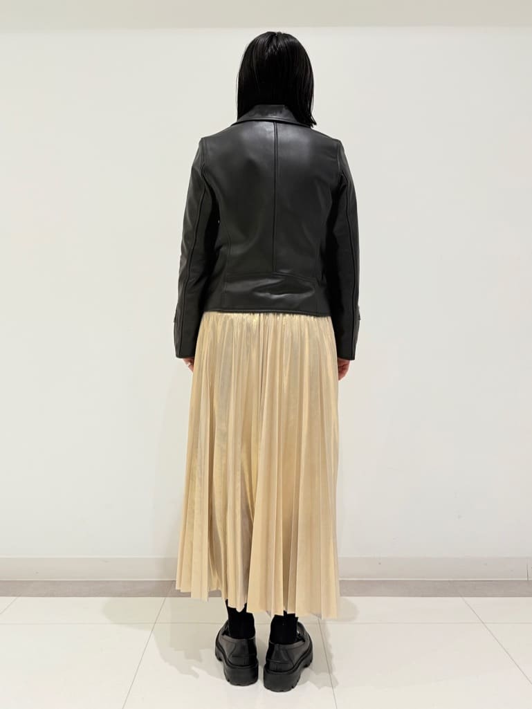 MIYAKAWAさんの「DRESSTERIOR｜【本革】レザーダブルライダース」を使ったコーディネート