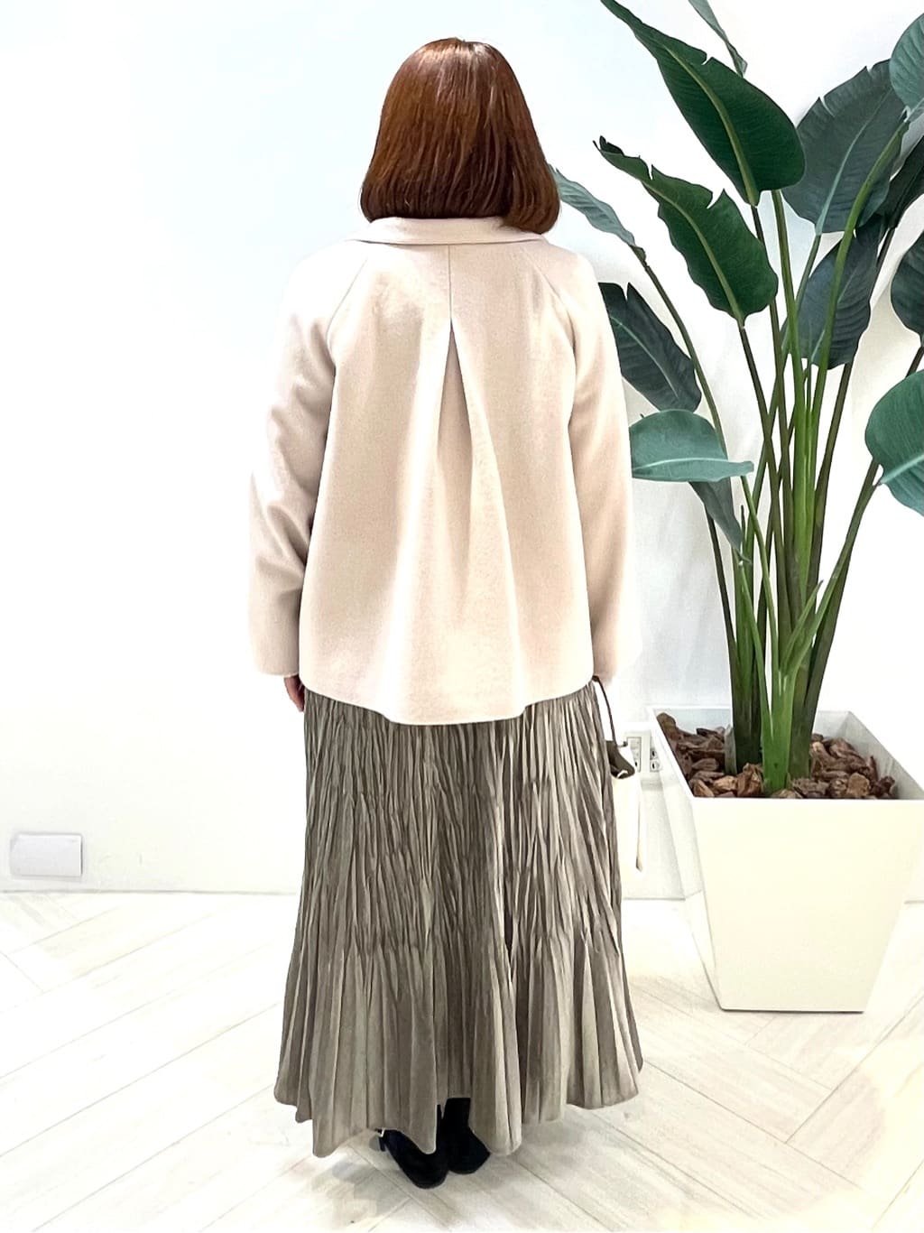 Tomoさんの「UNTITLED｜【洗える】スポンディッシュ ケーブル柄ニット」を使ったコーディネート