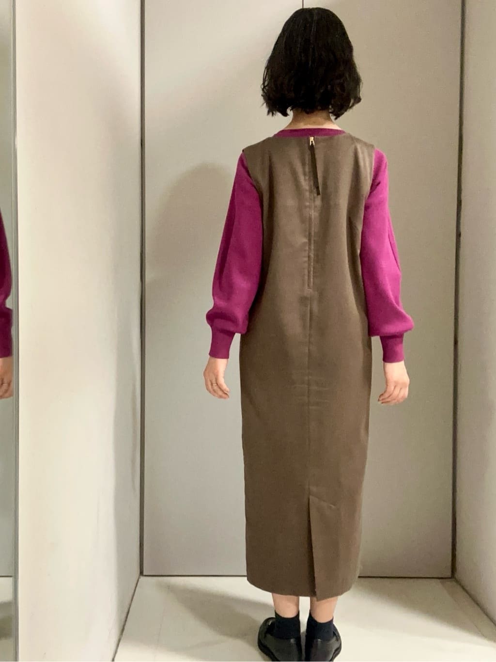 Kouさんの「Reflect｜【ゆったり着られる◎】ラグランスリーブニット」を使ったコーディネート