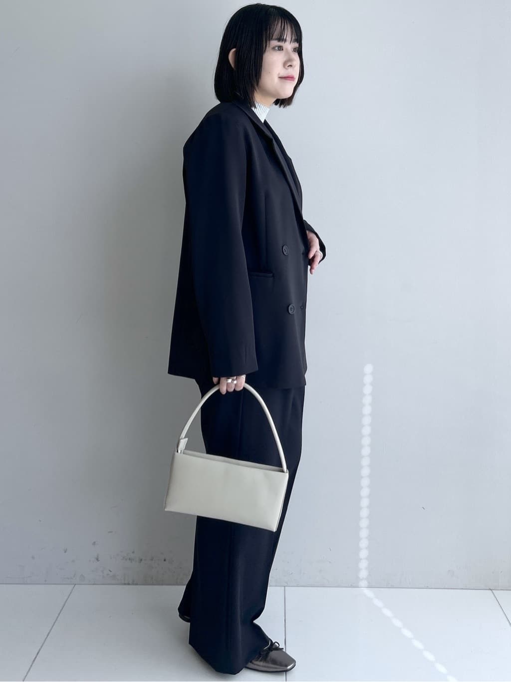 Hirokaさんの「Dessin｜【入卒/セレモニー/お仕事/セットアップ可能】ダブルジャケット」を使ったコーディネート