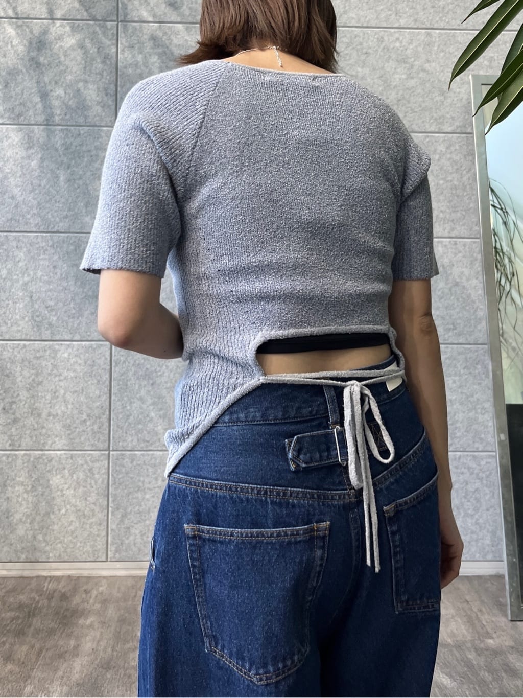 Harukaさんの「INDIVI｜バレルデニムパンツ」を使ったコーディネート