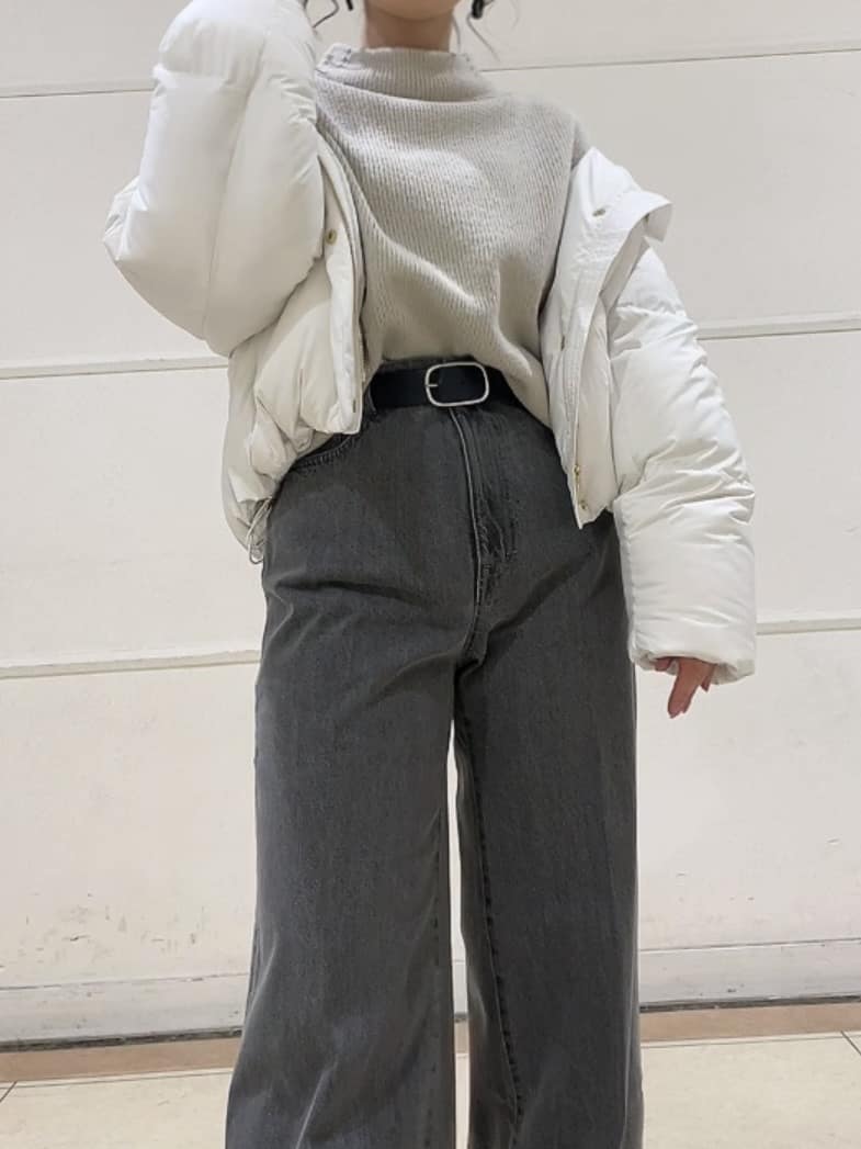 watanabeさんの「UNTITLED｜【トレンド/撥水機能/防寒】ショートダウンコート」を使ったコーディネート