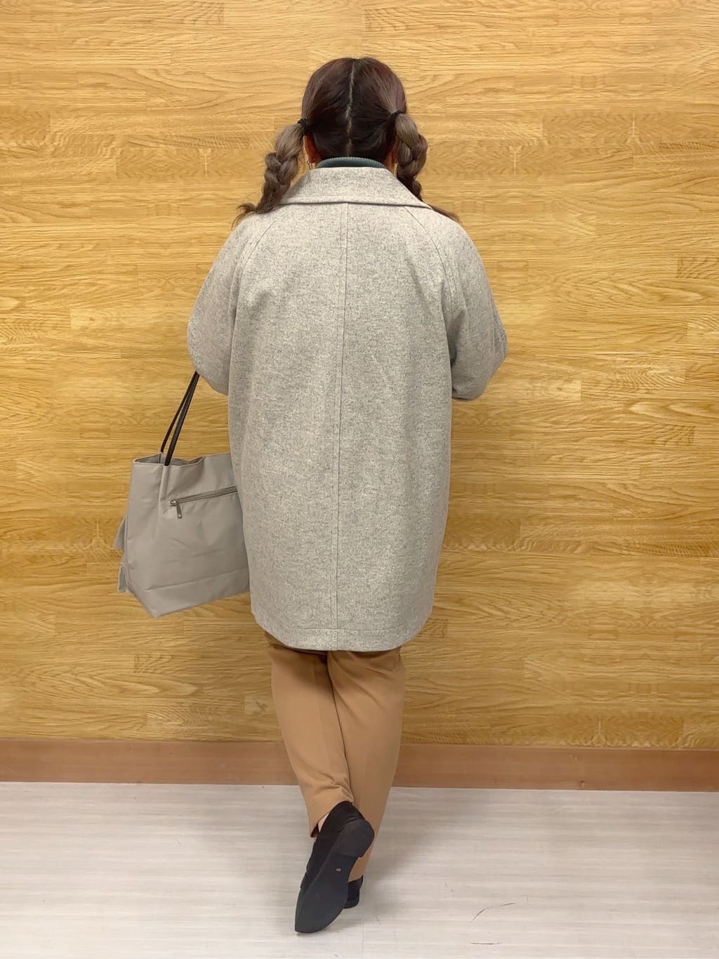 ぁむさんの「SHOO･LA･RUE｜【洗濯機可/S-LL】美脚見え あったか裏起毛 テーパードパンツ」を使ったコーディネート