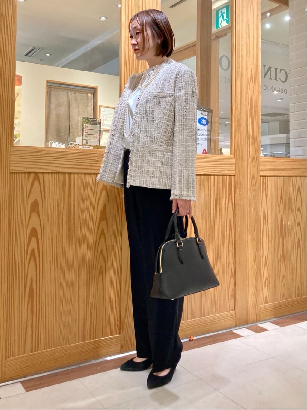 ゆうさんの「UNTITLED｜【仕事着/スーツ】ファンシーツイード ジャケット」を使ったコーディネート