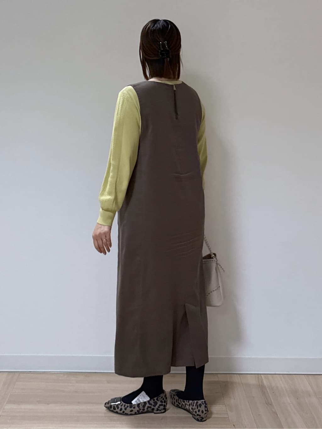 amiさんの「Reflect｜【選べる6色／長く着られる◎】ボートネックニット」を使ったコーディネート