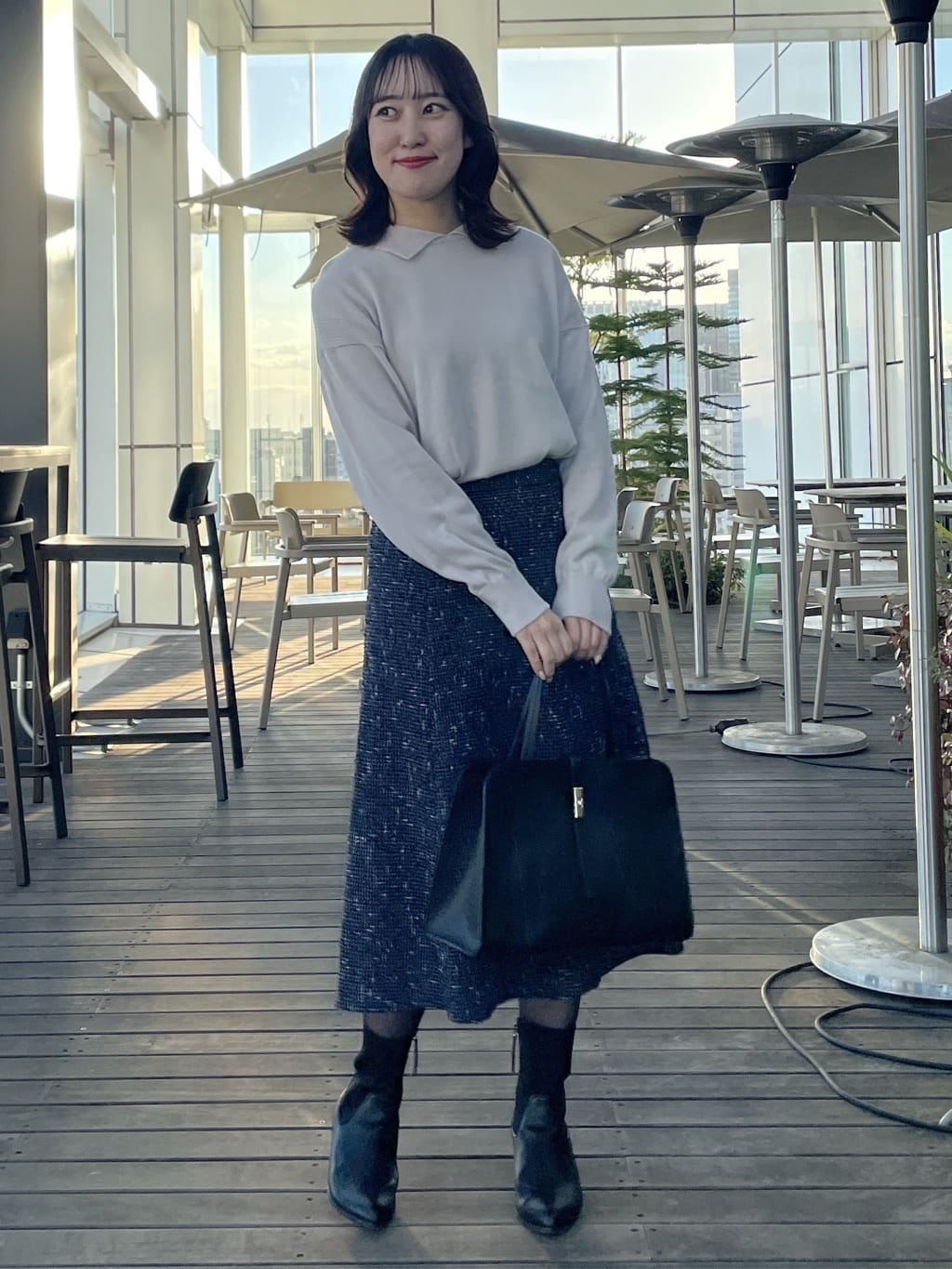 yukariさんの「Reflect｜【着映え◎】衿つきニットトップス」を使ったコーディネート