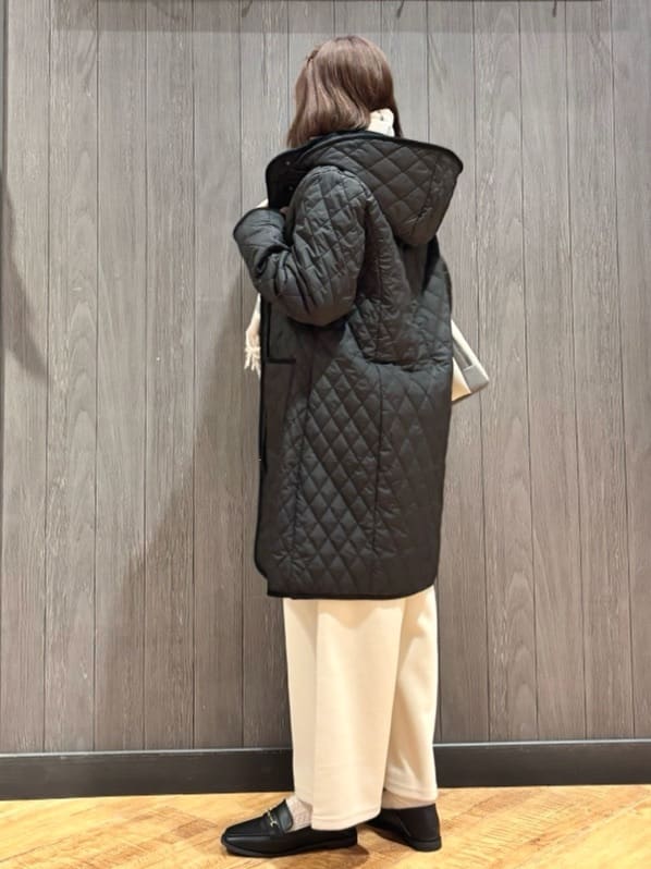 meiさんの「SHOO･LA･RUE｜【洗濯機可】美脚見え あったか圧縮ニット ガウチョパンツ」を使ったコーディネート