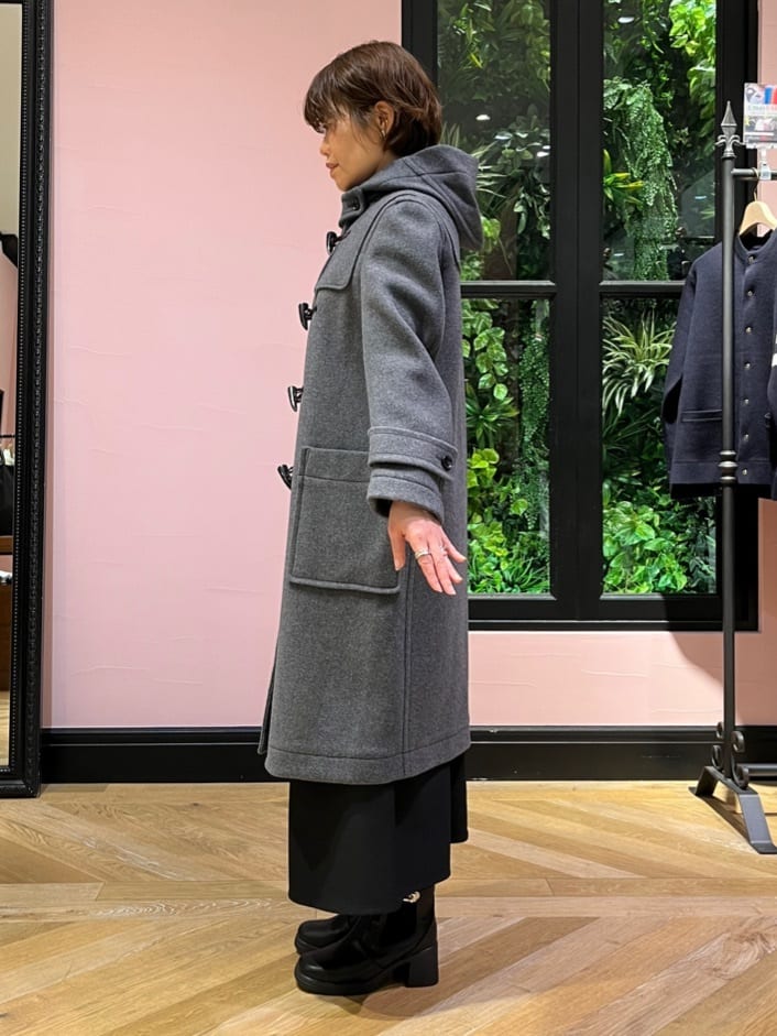 ogataさんの「DRESSTERIOR｜◆Superfineリサイクルメルトンダッフルコート」を使ったコーディネート