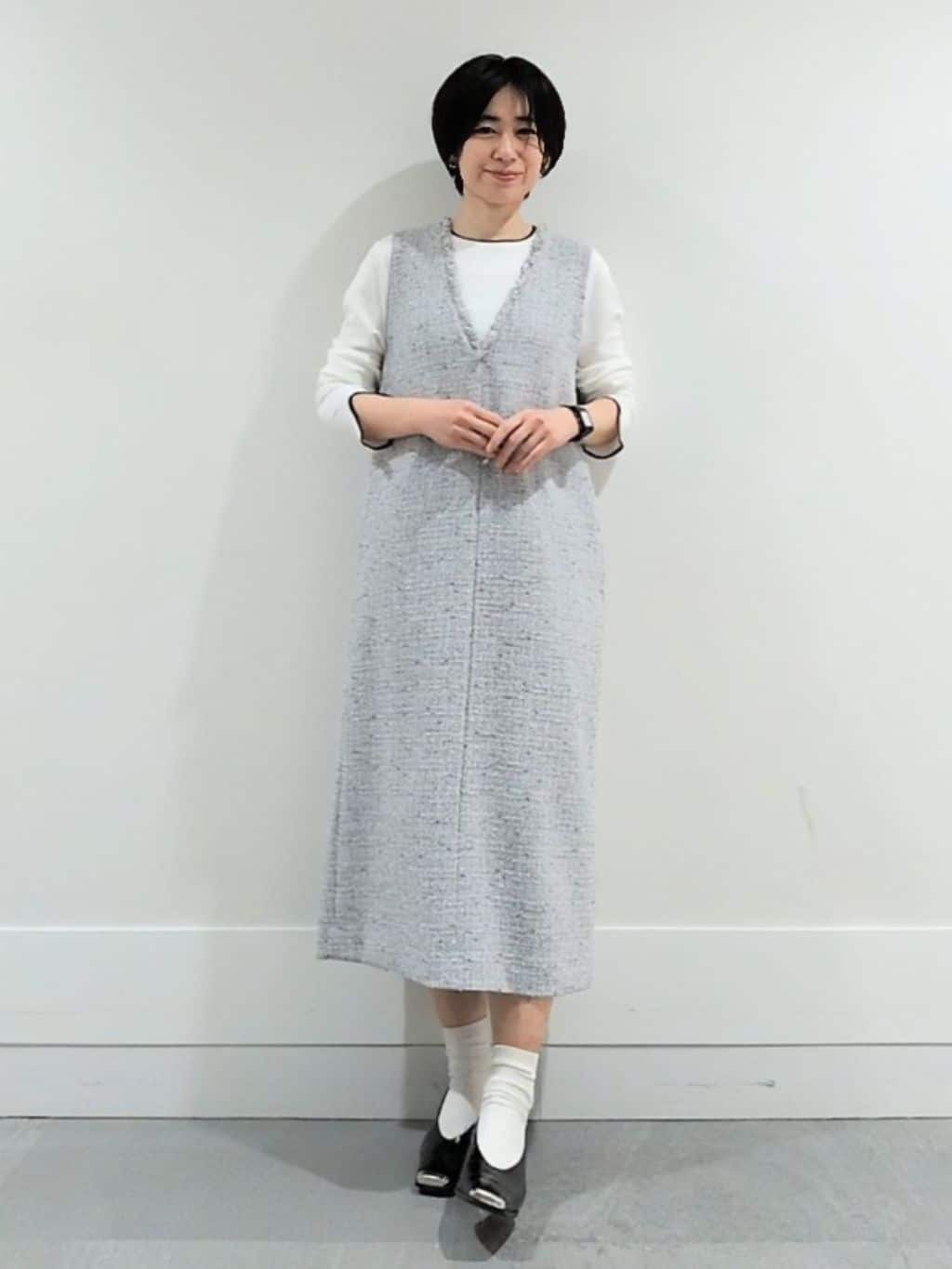 ミズタさんの「UNTITLED｜【アンサンブル可/洗える】ウォームスパンニット」を使ったコーディネート