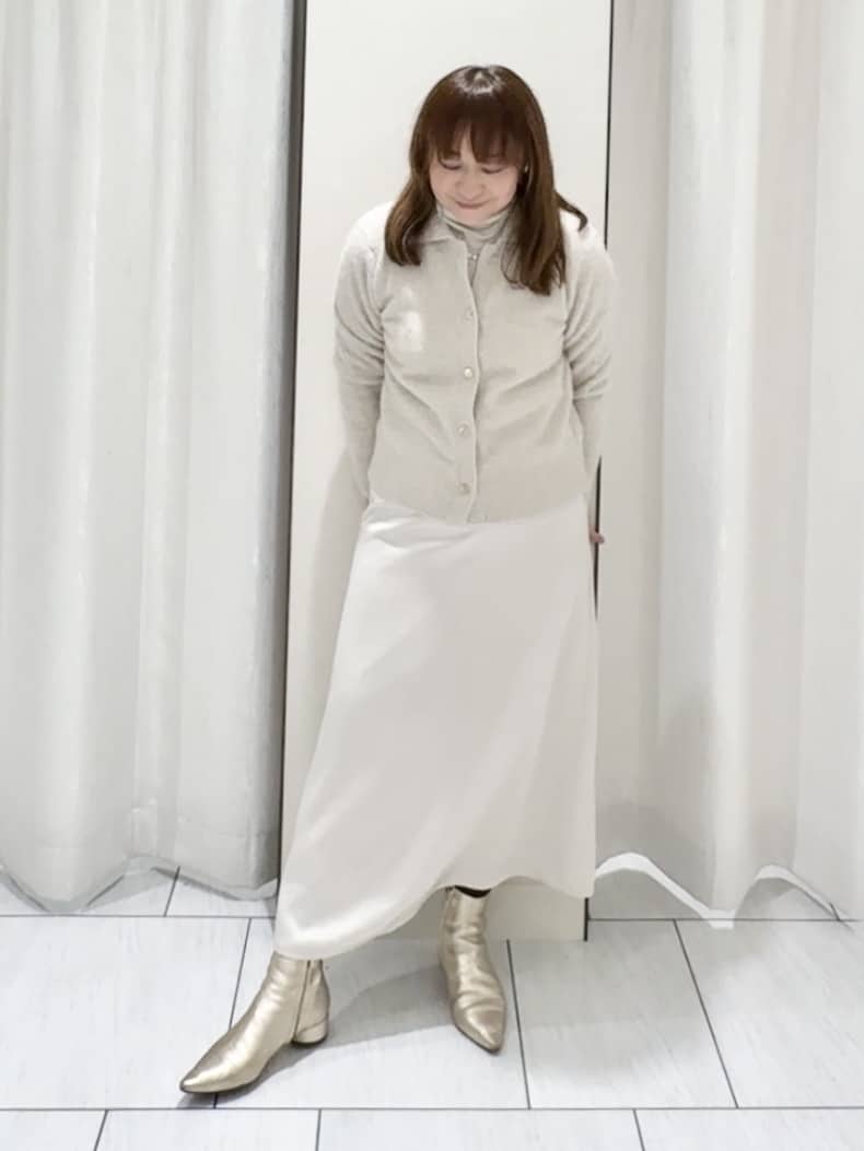 ʏᴜᴋɪᴋᴏさんの「UNTITLED｜【着回しが効く／オンオフアウター】ウールショートコート」を使ったコーディネート