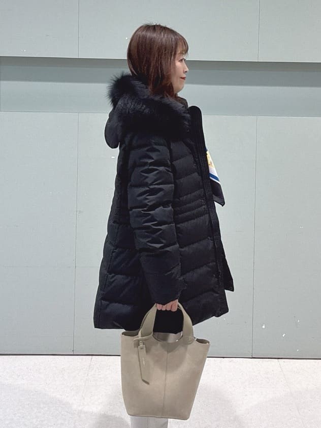 makiさんの「UNTITLED｜【あったか素材/ストレッチ性】裏起毛テーパードパンツ」を使ったコーディネート