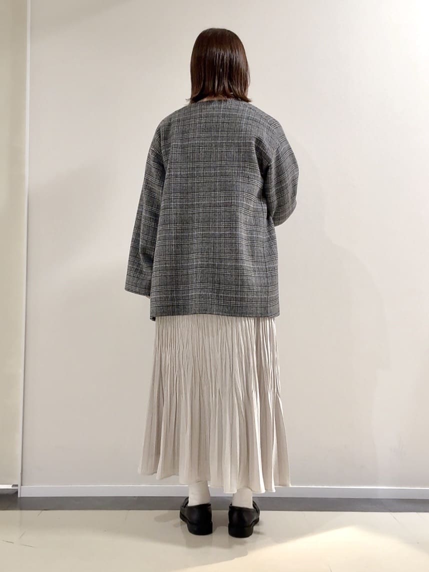 YUIさんの「UNTITLED｜【ミディ丈/軽やか】セミラグランリバー コート」を使ったコーディネート