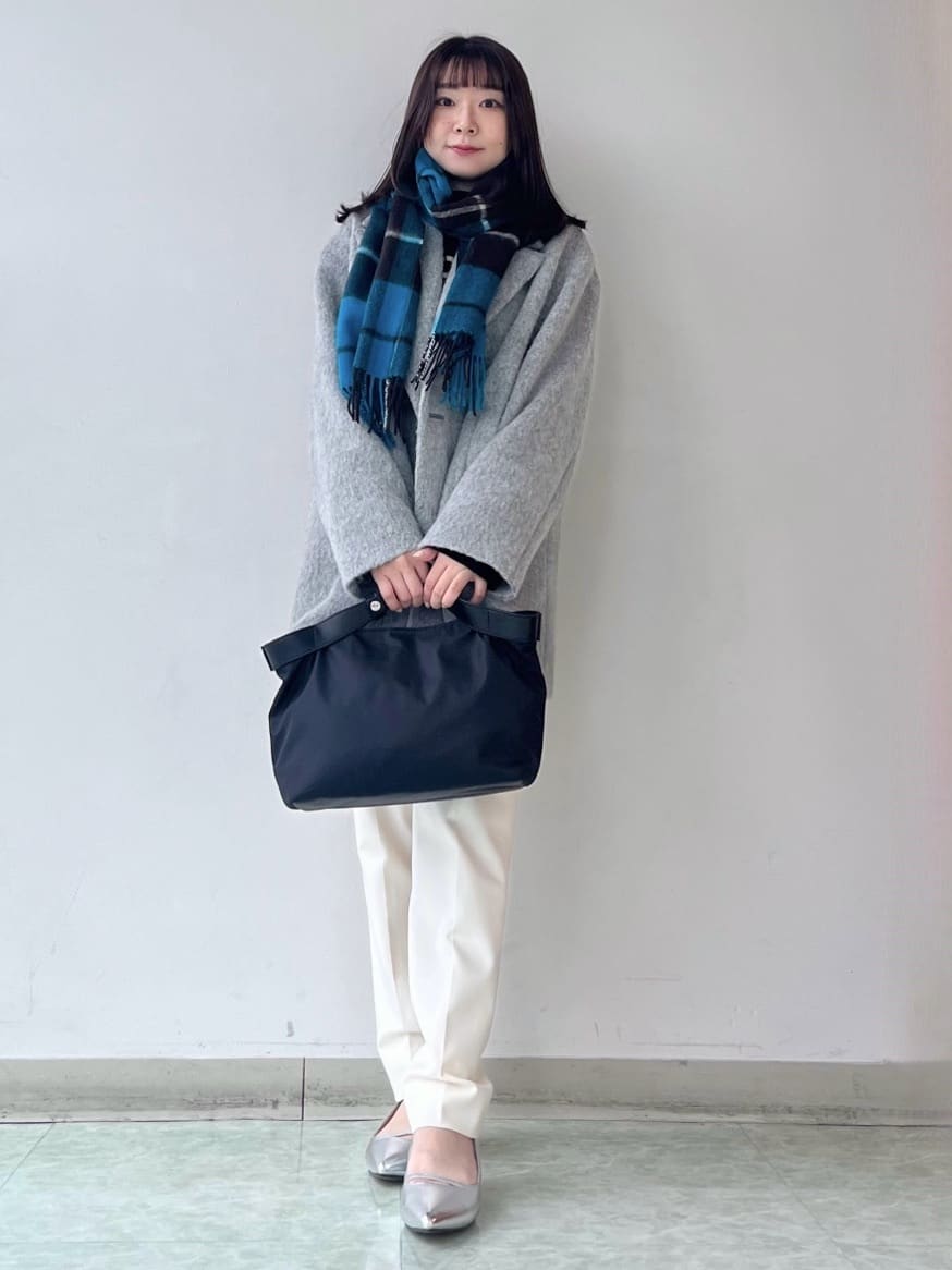 KAHOさんの「UNTITLED｜【洗える】モックネックミラノリブニット」を使ったコーディネート