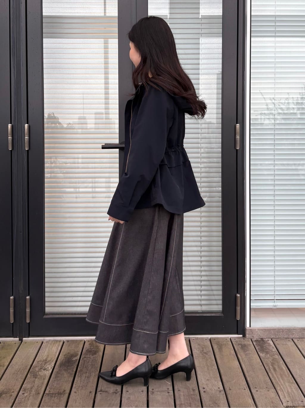 AOIさんの「Couture brooch｜【撥水・洗える】愛されマンパ」を使ったコーディネート
