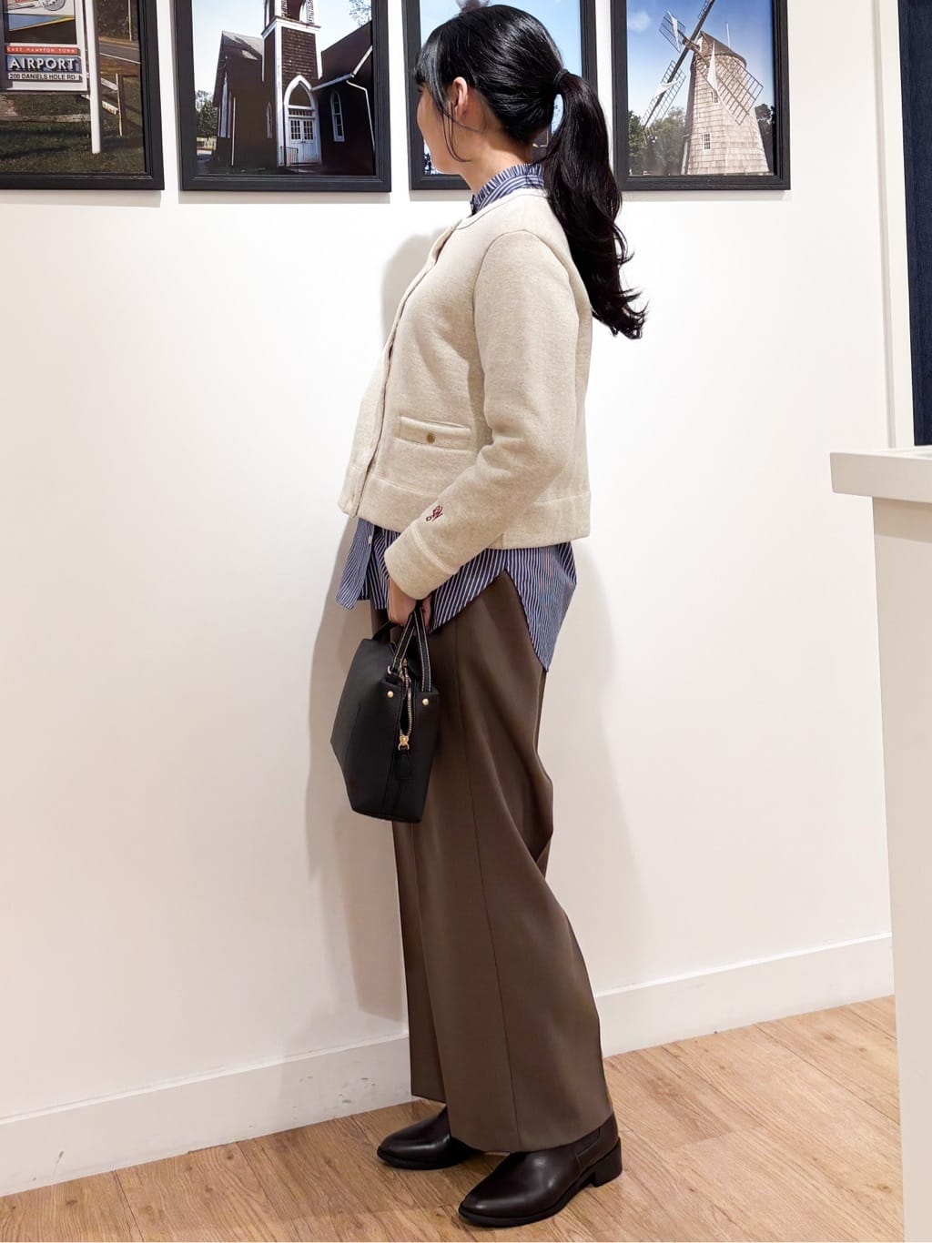 Ririkaさんの「Dessin｜【2WAY】ラウンドフォルムショルダーバッグ」を使ったコーディネート