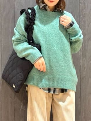 meiさんの「SHOO･LA･RUE｜【洗濯機可/S-LL】程よい抜け感 大人のチェックシャツ」を使ったコーディネート