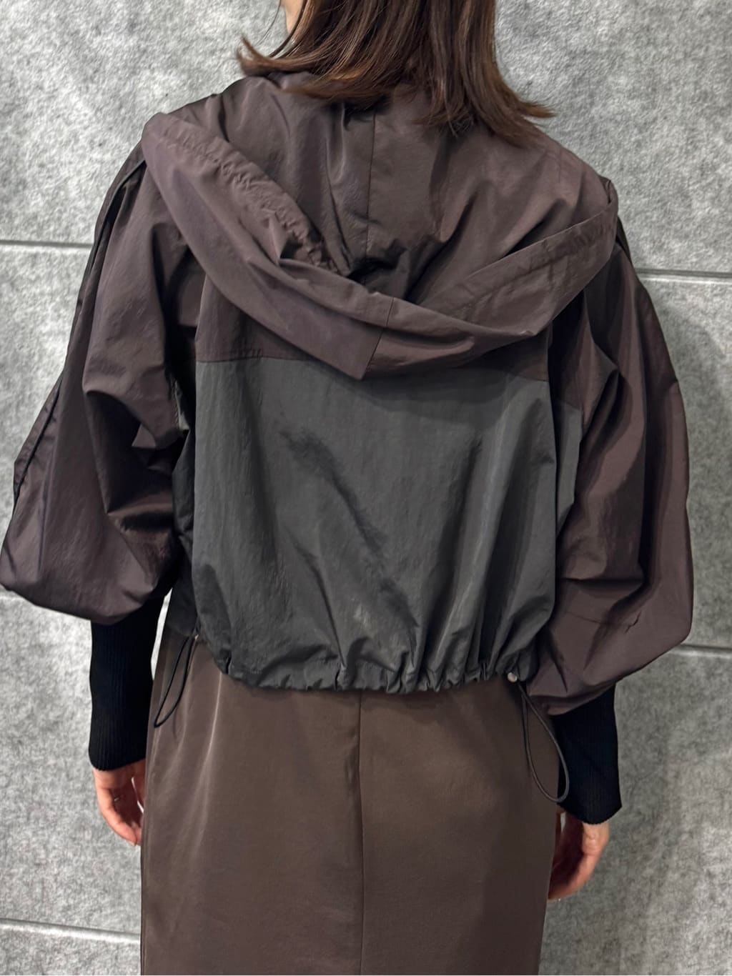 uchi__yamaさんの「CODE A｜urban light crop blouson」を使ったコーディネート