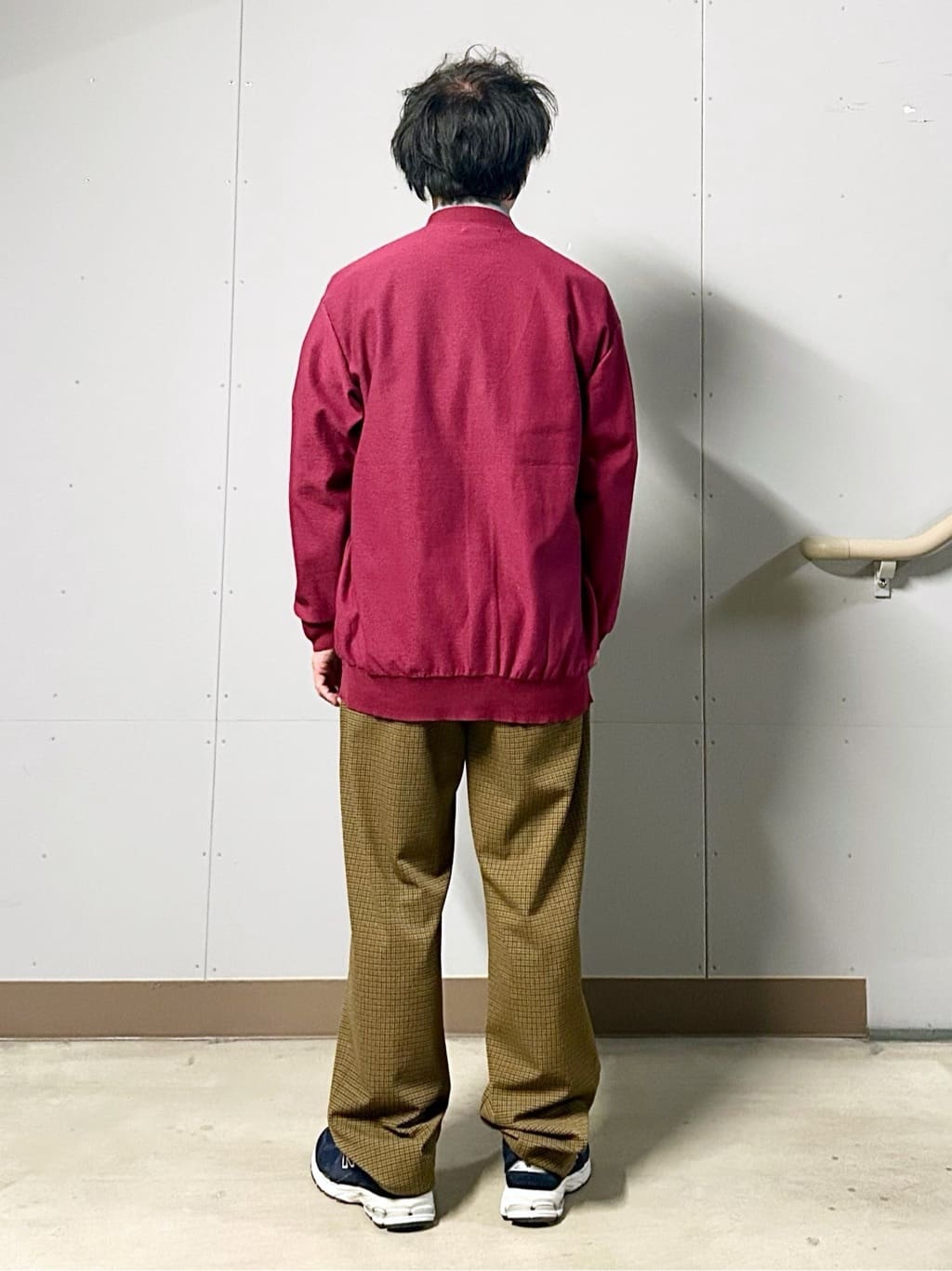 KENJI Iさんの「THE SHOP TK｜【季節の変わり目に活躍】ニットカーディガン 選べる2デザイン(柄&無地)/洗濯機OK」を使ったコーディネート