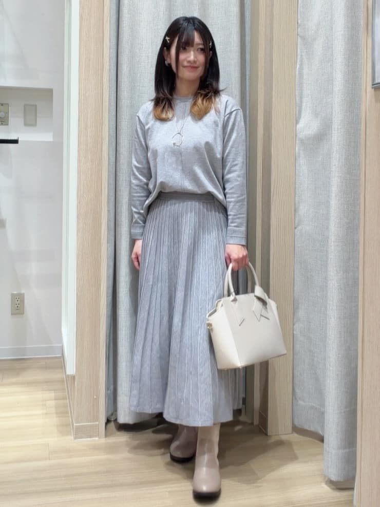Fumikaさんの「grove｜【ウール混】軽やかに羽織れるショートコート」を使ったコーディネート